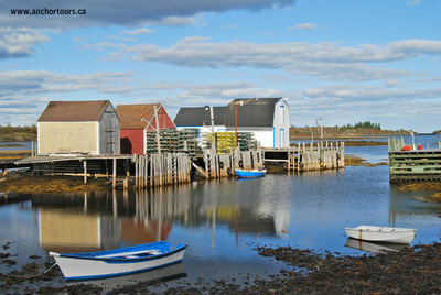 Blue Rocks fishing village near Lunenburg, Nova Scotia
