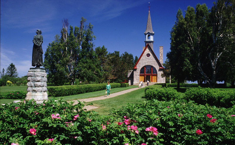 Memorial Chapel at Grand Pre National Historic Site.