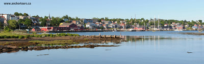 Halifax day trip to Lunenburg, Nova Scotia. Lunenburg Harbour.