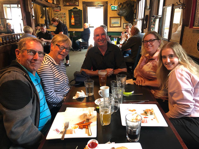 The Mug & Anchor Pub is a stop on the Oak Island Fan Experience Tour.

Curse Of Oak Island cast member, Gary Drayton, is a regular patron of the pub.

Here, Gary Drayton meets with guests of the Oak Island Fan Experience Tour.