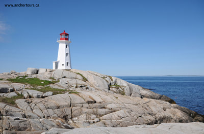 Halifax day trip to Peggy's Cove, Nova Scotia. Peggy's Cove lighthouse
